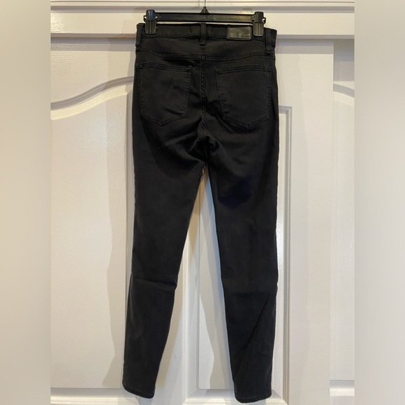 Madewell 9” mid rise skinny jeans black size 27 - Picture 2 of 5